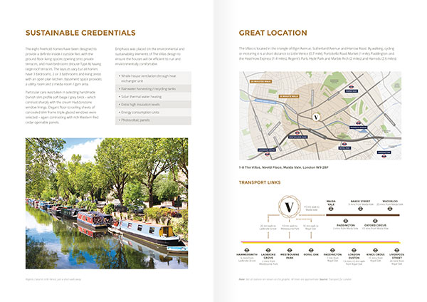 The Villas Brochure Spread